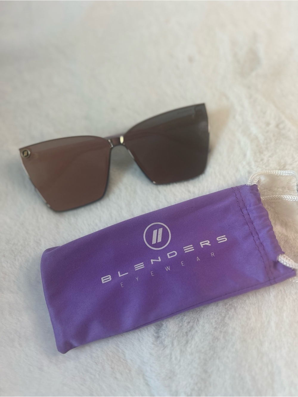Blenders Eclipse Orchid Flash Polarized Sunglasses Purple New